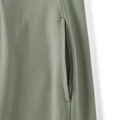 Women's Cotton Modal Pintuck Short Sleeve Dress
