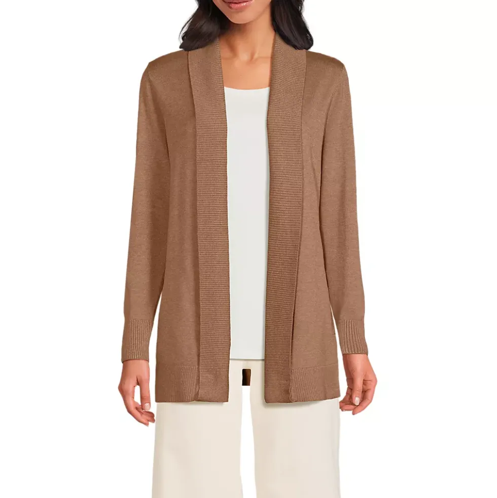 Women's Cotton Modal Shawl Collar Cardigan Sweater