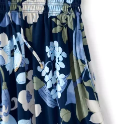 Women's Cotton Modal Smocked Waist Dress