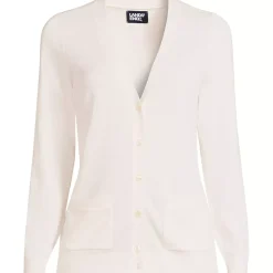 Women's Cotton Modal V-neck Cardigan Sweater