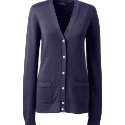 Women's Cotton Modal V-neck Cardigan Sweater