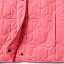 Women's Cotton Quilted Long Insulated Jacket