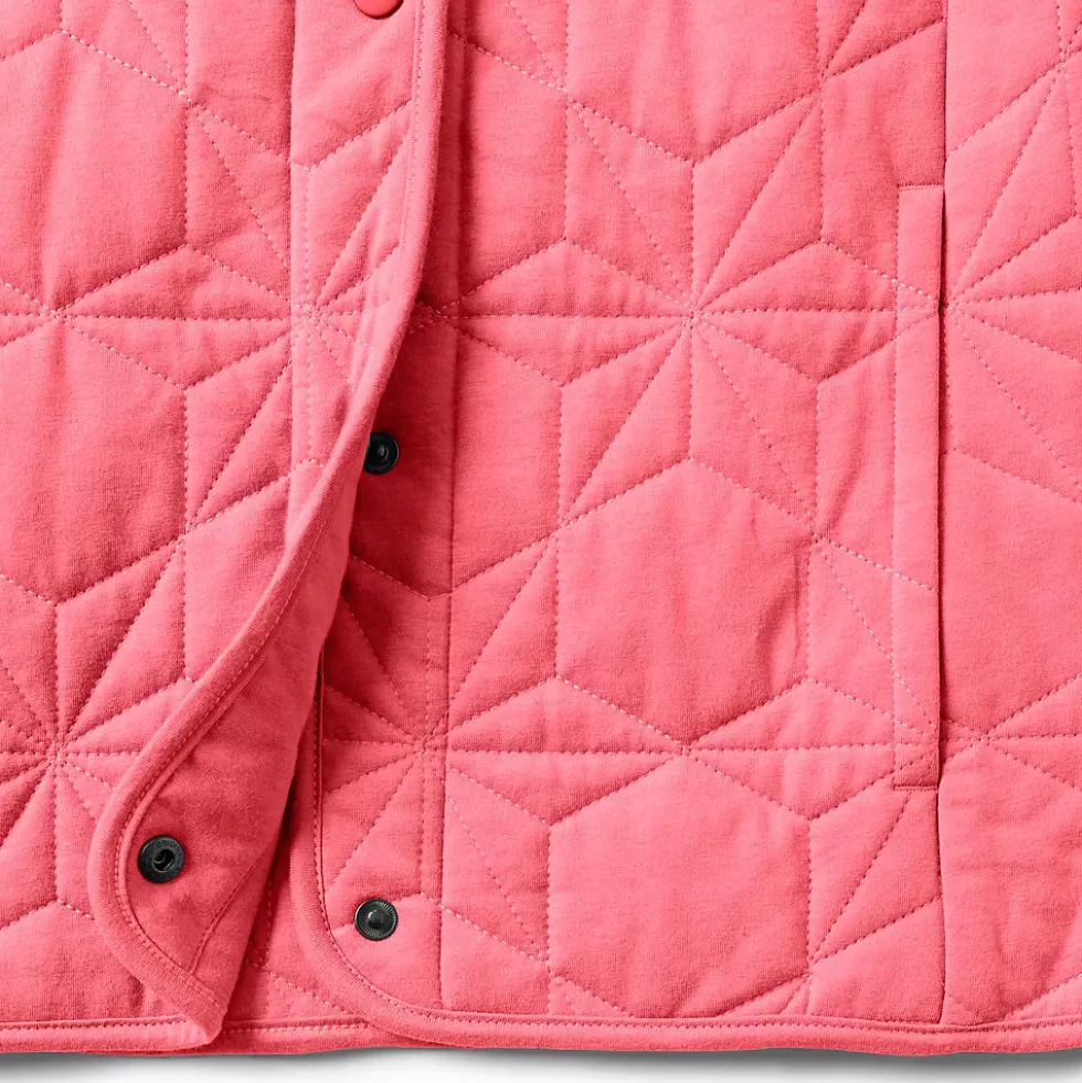 Women's Cotton Quilted Long Insulated Jacket