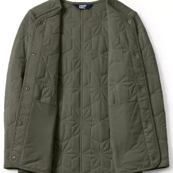 Women's Cotton Quilted Long Insulated Jacket