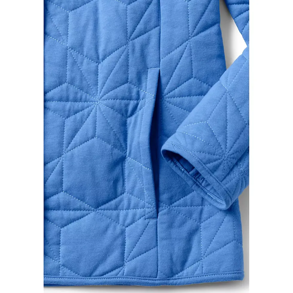 Women's Cotton Quilted Long Insulated Jacket