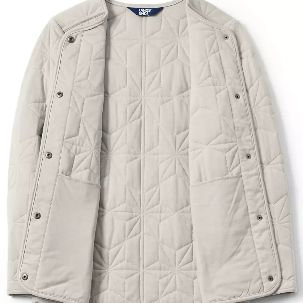 Women's Cotton Quilted Long Insulated Jacket
