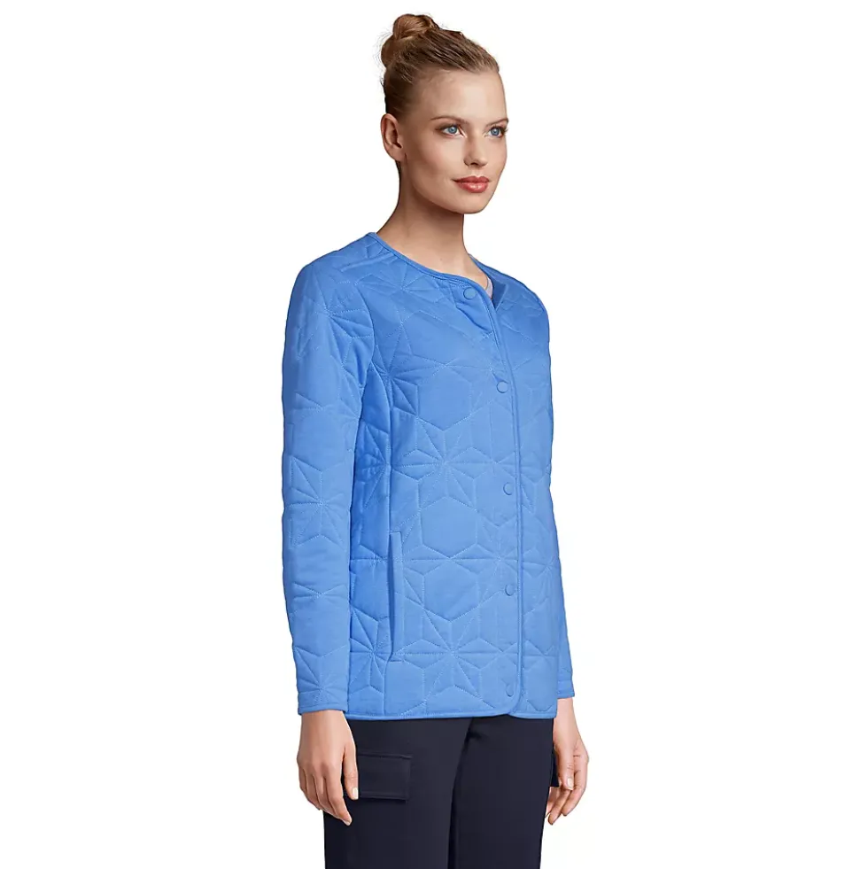 Women's Cotton Quilted Long Insulated Jacket