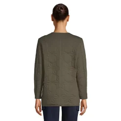 Women's Cotton Quilted Long Insulated Jacket