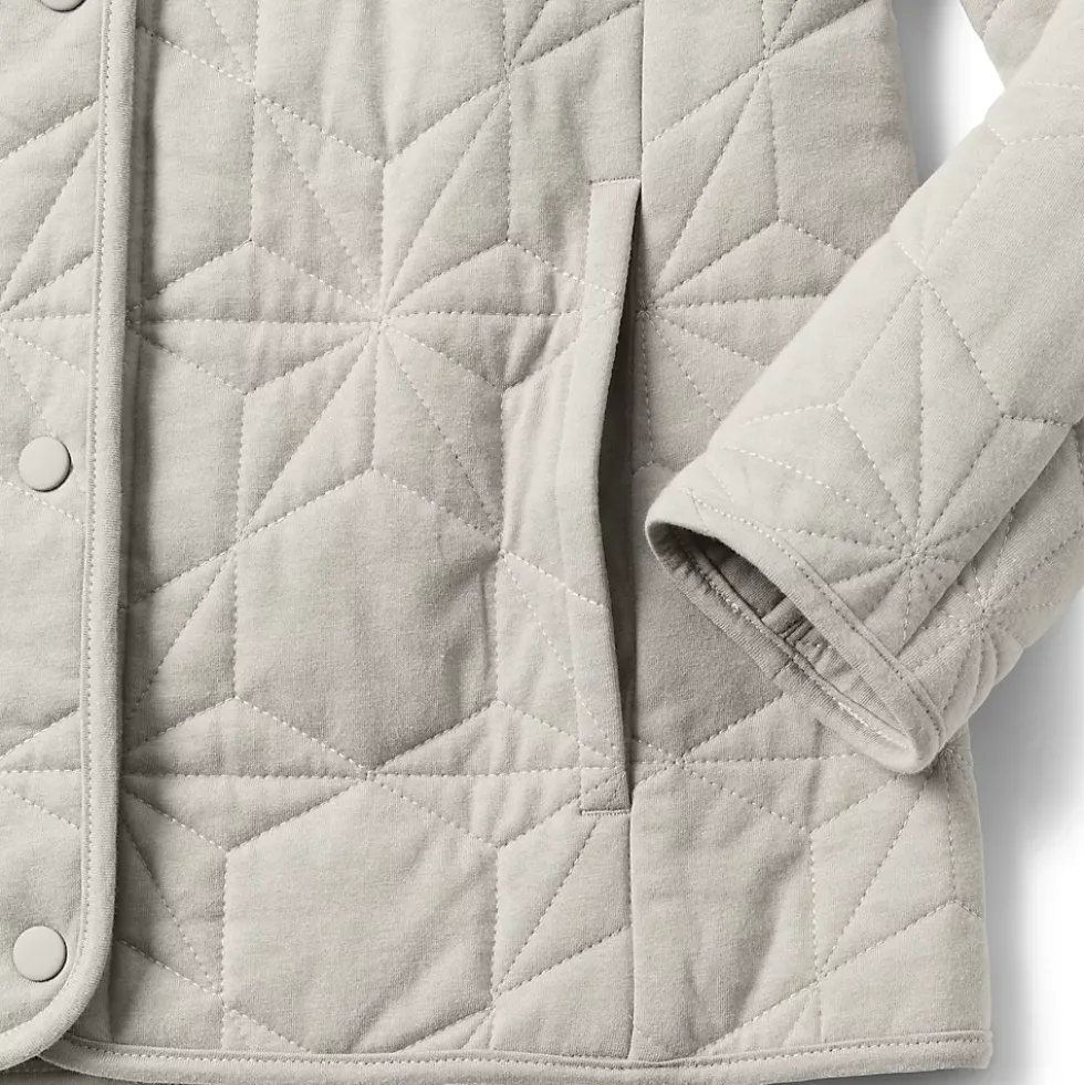 Women's Cotton Quilted Long Insulated Jacket