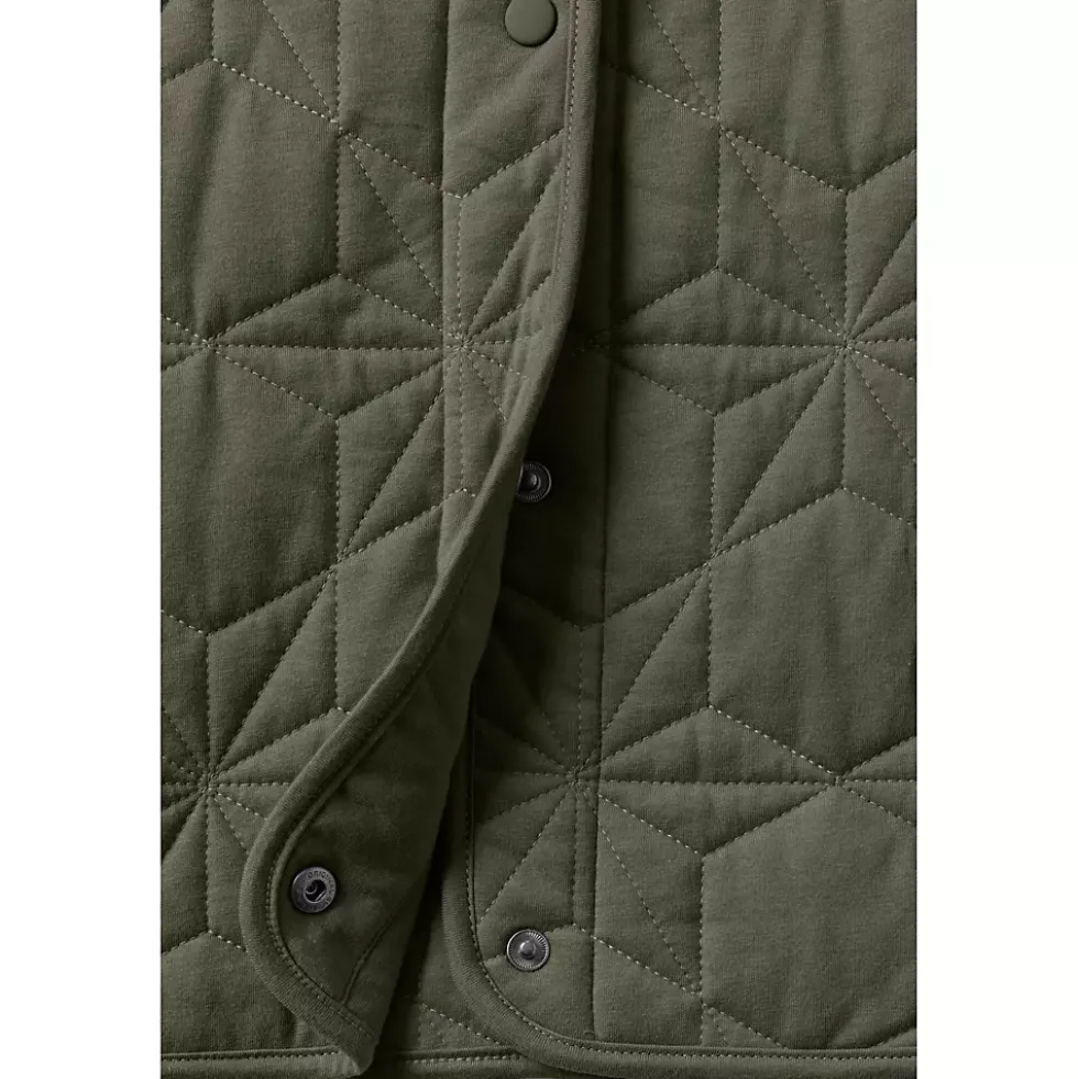 Women's Cotton Quilted Long Insulated Jacket