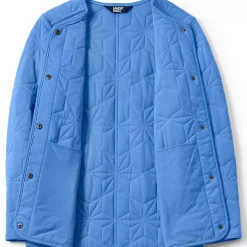 Women's Cotton Quilted Long Insulated Jacket