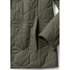 Women's Cotton Quilted Long Insulated Jacket