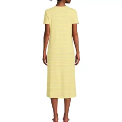 Women's Cotton Short Sleeve Midcalf Nightgown