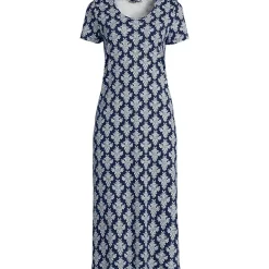 Women's Cotton Short Sleeve Midcalf Nightgown