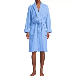 Women's Cotton Terry Knee Length Spa Bath Robe