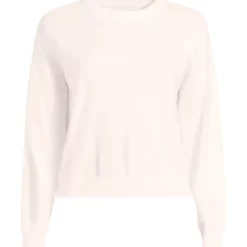 Women's Cotton Wedge Crew Neck Sweater