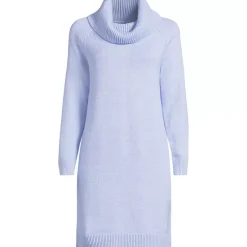 Women's Cozy Lofty Cowl Neck Sweater Dress