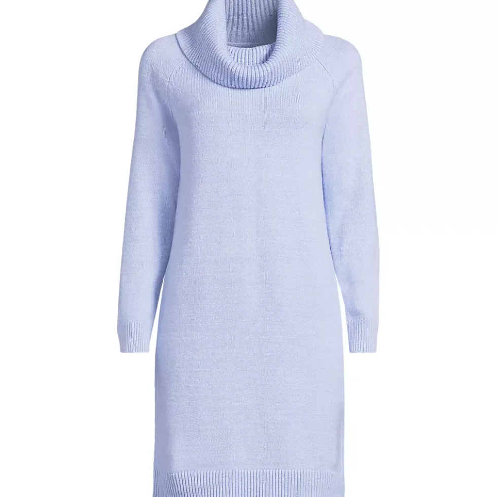 Women's Cozy Lofty Cowl Neck Sweater Dress