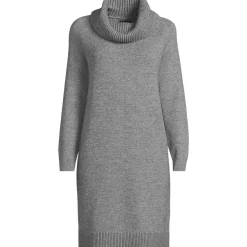 Women's Cozy Lofty Cowl Neck Sweater Dress