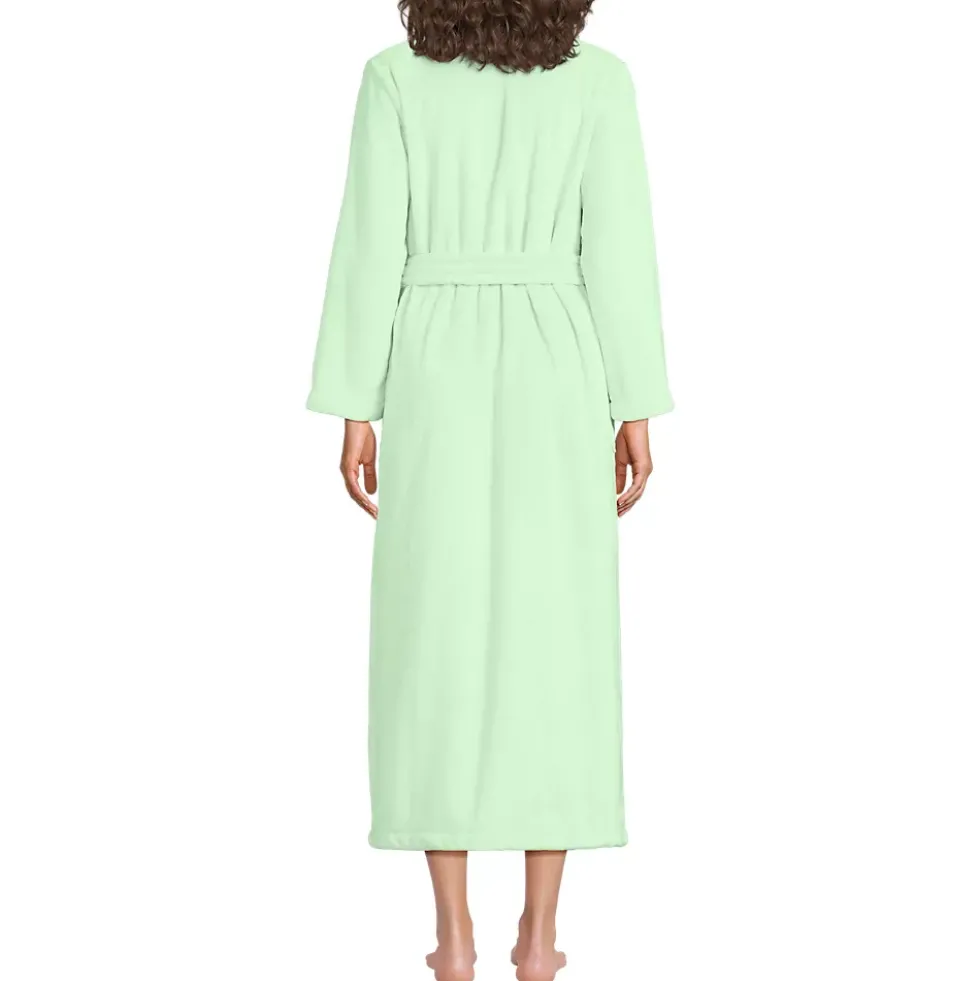Women's Cozy Plush Long Wrap Robe