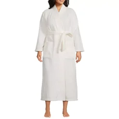 Women's Cozy Plush Long Wrap Robe