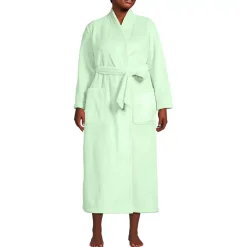 Women's Cozy Plush Long Wrap Robe