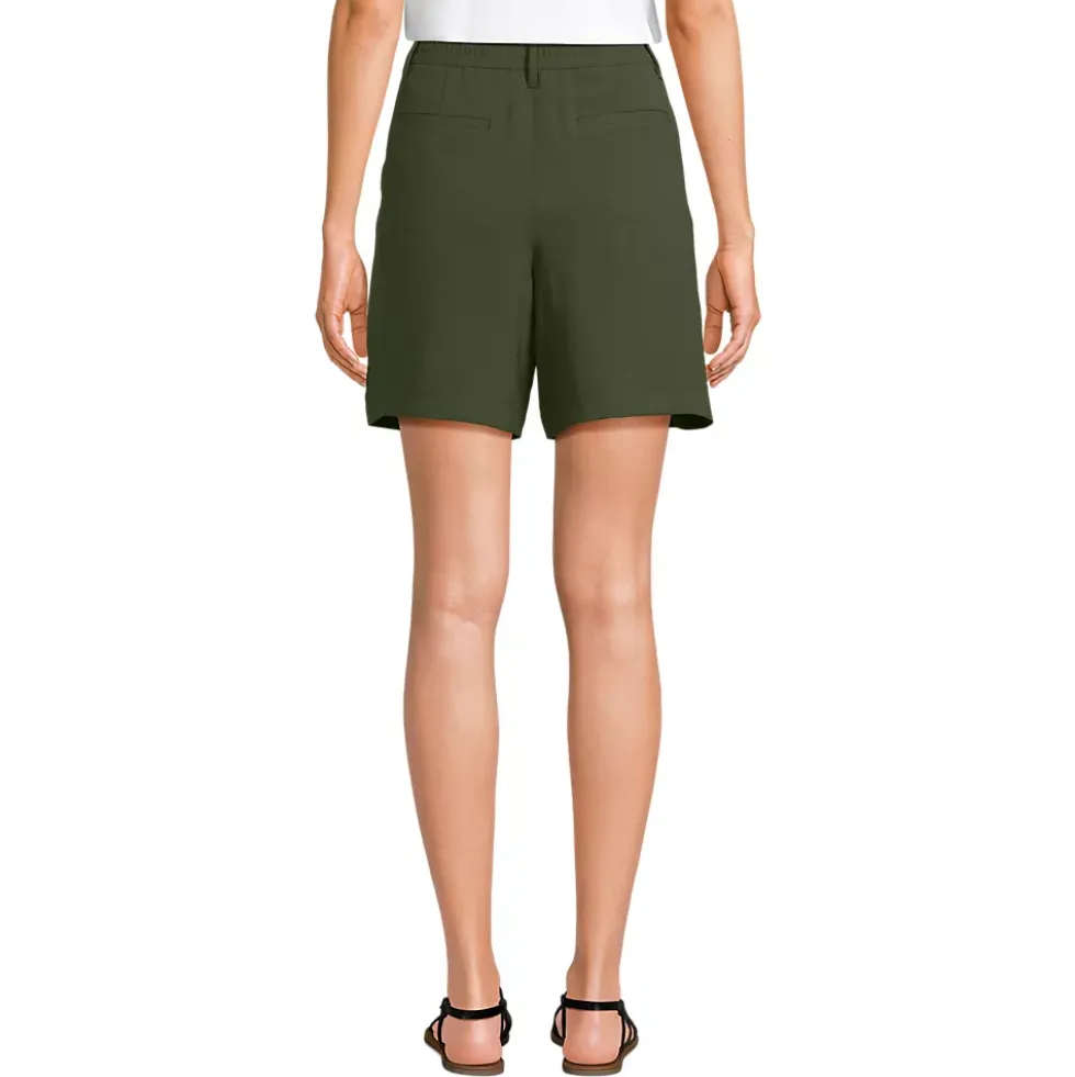 Women's Creaseless High Rise 7" Shorts