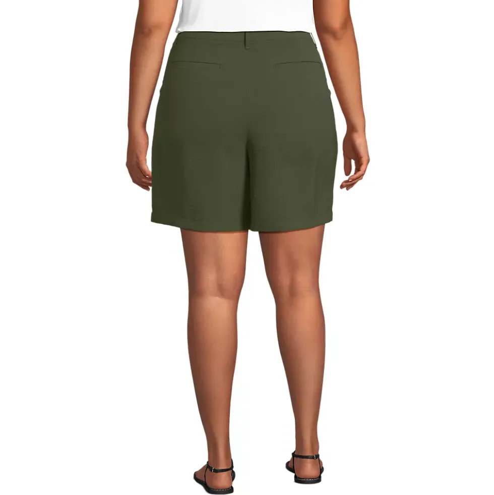 Women's Creaseless High Rise 7" Shorts