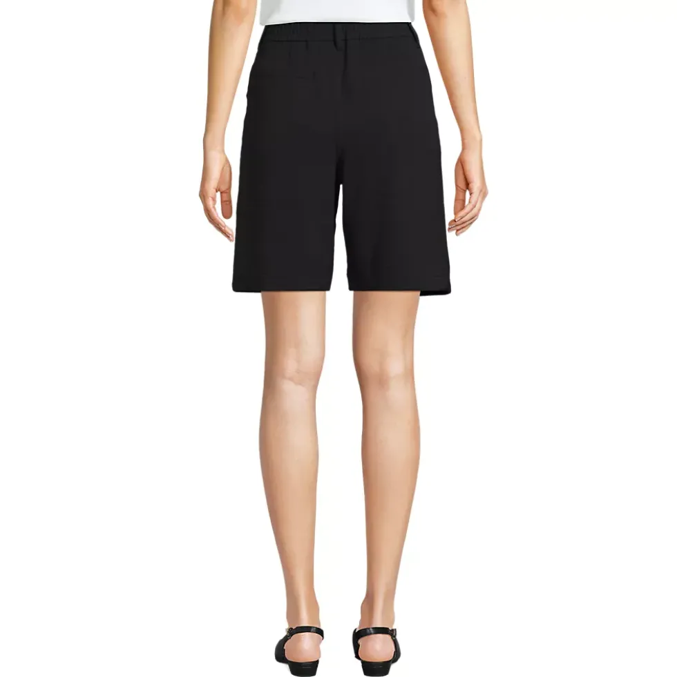 Women's Creaseless High Rise 8" Shorts