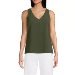 Women's Creaseless Vneck Sleeveless Top