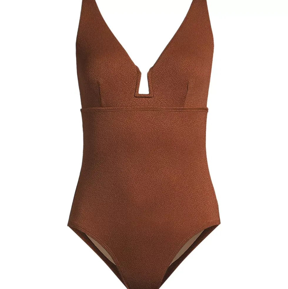 Women's Crepe Rectangular Wire One Piece