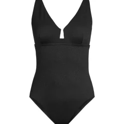 Women's Crepe Rectangular Wire One Piece