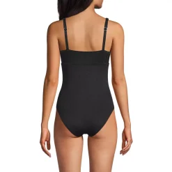 Women's Crepe Rectangular Wire One Piece
