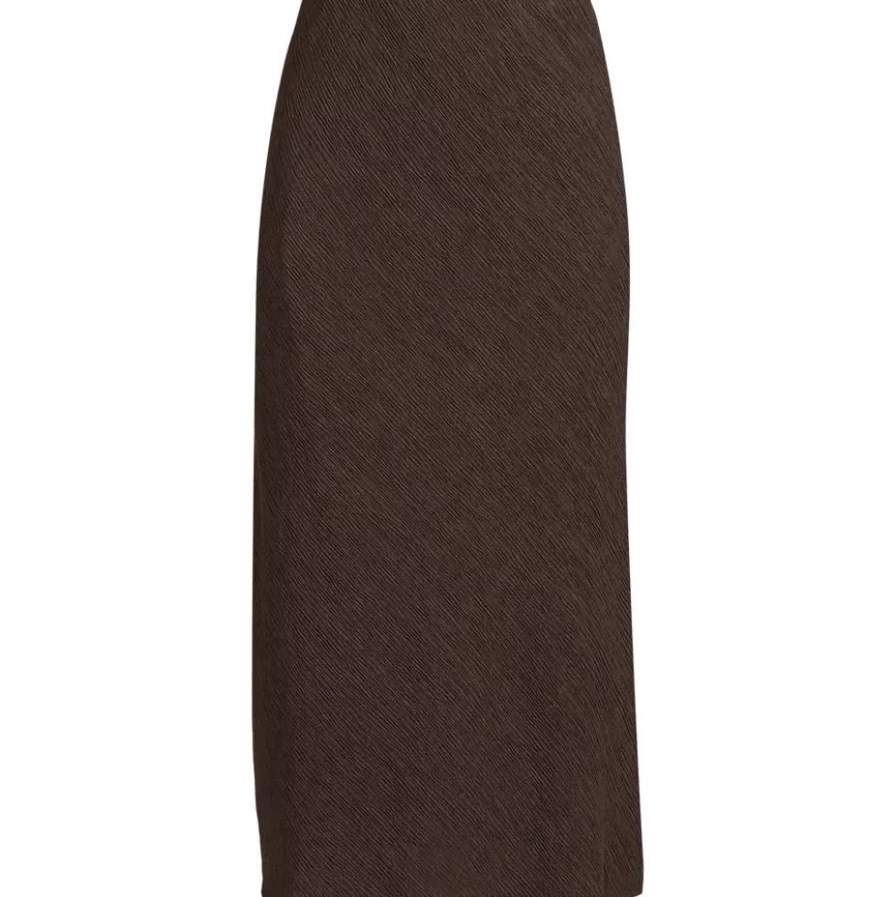 Women's Crinkle Midi Skirt