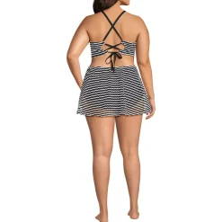 Women's Crochet Monokini Swim Dress Swimsuit