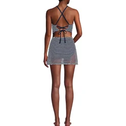 Women's Crochet Monokini Swim Dress Swimsuit