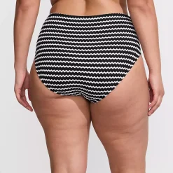 Women's Crochet Smoothing High Waisted Bikini Bottoms