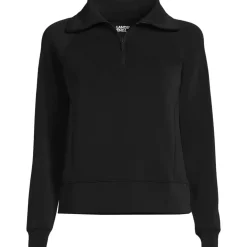 Women's Cupro Long Sleeve Half Zip Pullover