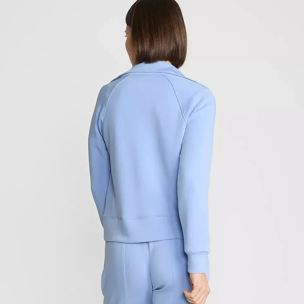 Women's Cupro Long Sleeve Half Zip Pullover