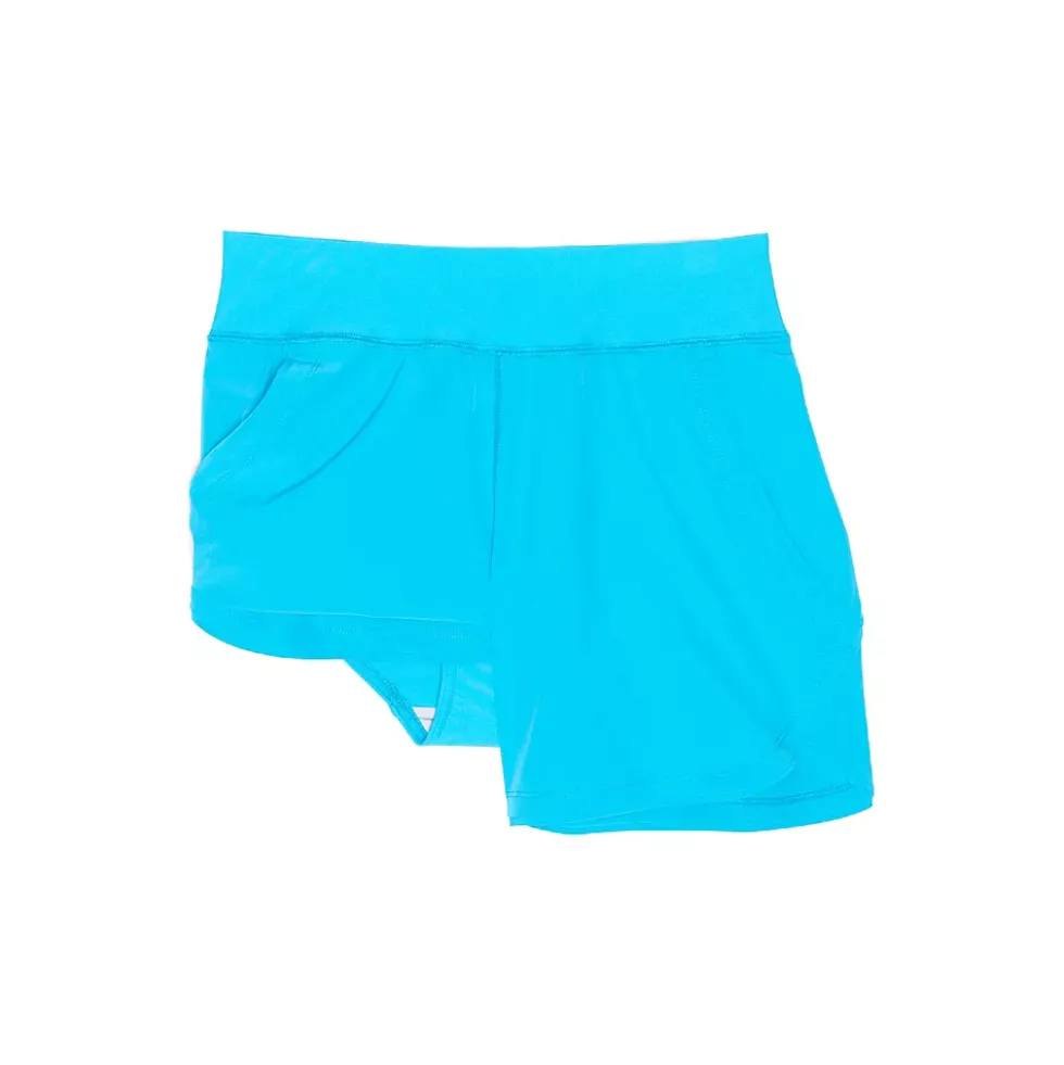 Women's Curvy Fit 5" Quick Dry Board Shorts Swim Shorts with Panty