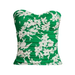 Women's D-Cup Bandeau Tankini Swimsuit Top