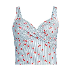 Women's DD-Cup Sweetheart Wrap Midkini Top
