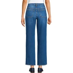 Women's Denim High Rise Utility Cargo Ankle Jeans