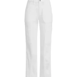 Women's Denim High Rise Utility Cargo Ankle Jeans