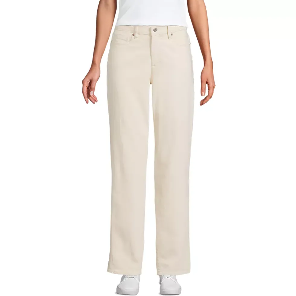 Women's Denim Mid Rise Boyfriend Jeans