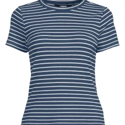 Women's Drapey Rib Fitted Short Sleeve T-Shirt