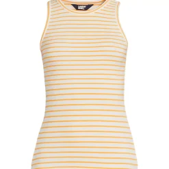 Women's Drapey Rib Fitted Tank Top