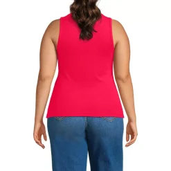 Women's Drapey Rib Fitted Tank Top