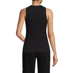 Women's Drapey Rib Fitted Tank Top