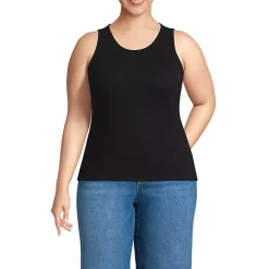 Women's Drapey Rib Fitted Tank Top